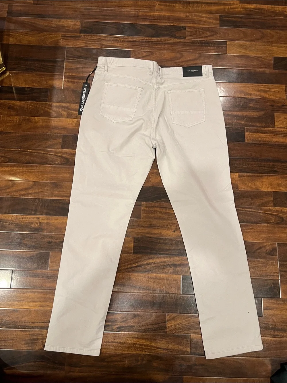 Karl Lagerfeld Light Gray Casual Pants